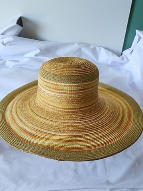 Scala straw sun hat
